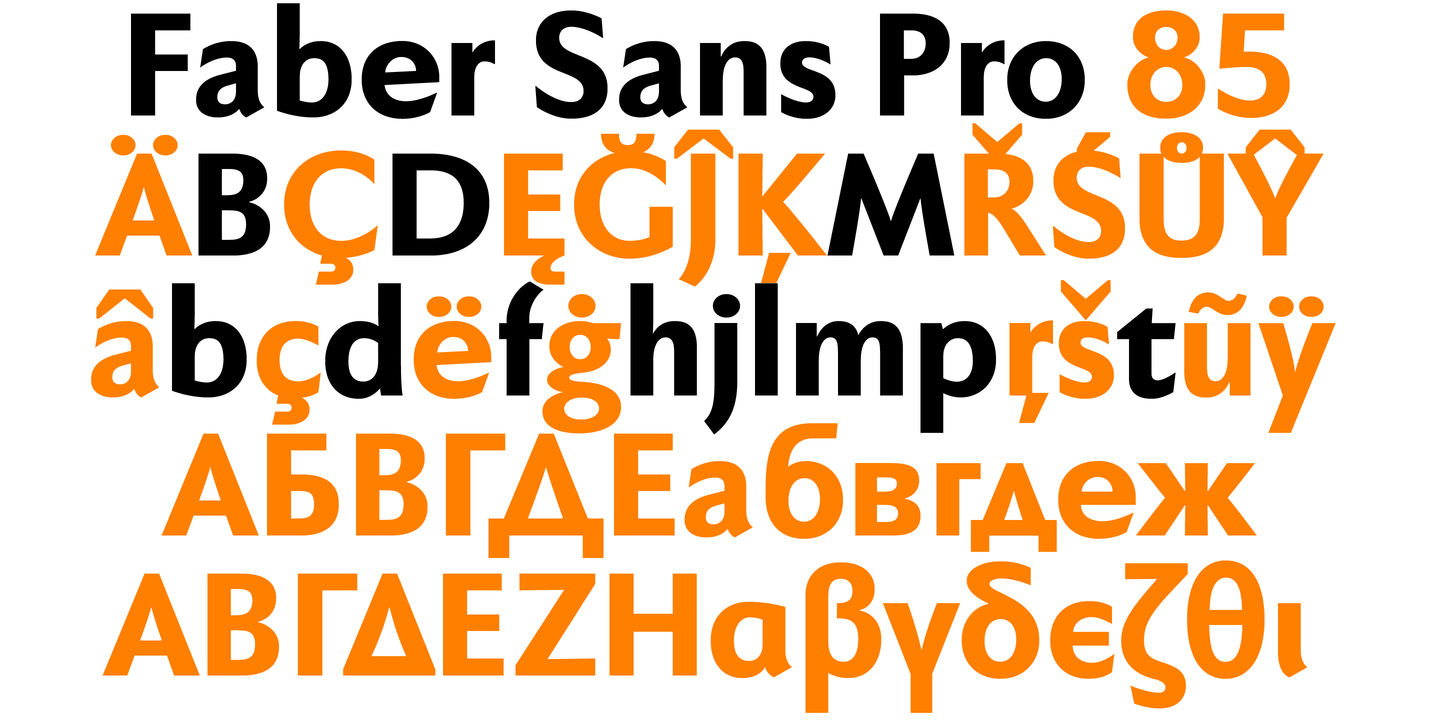 Faber Sans Pro